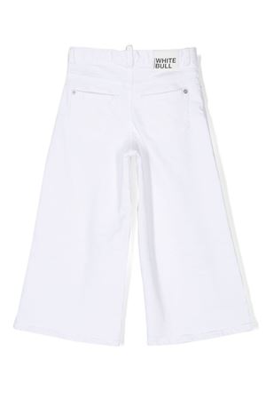 Wide-leg cotton trousers DSQUARED KIDS | DQ1773D0A4EDQ100